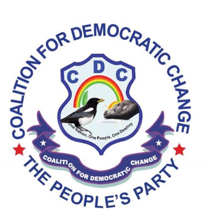 Coalition for Democratic Change (CDC)-(CDC, NPP, LPDP, CDA, PLP, RDC, ULD, UPP & MOVEE) 